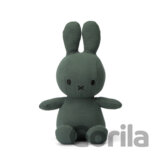 Miffy sediaca mušelín zelená 23cm