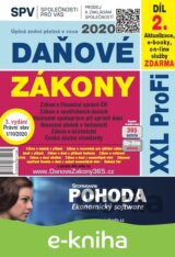 Daňové zákony 2020 ČR XXL ProFi (díl první, vydání 1.1)