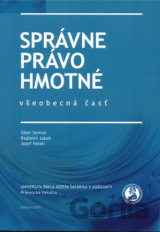 Správne právo hmotné - všeobecná časť