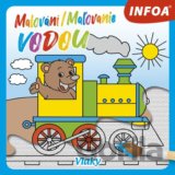 Malování / Maľovanie vodou - Vlaky