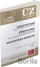 Úplné Znění - 1394 - Správní řád, Soudní řád správní, Přestupky