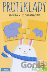 Protiklady - knižka + 10 skladačiek