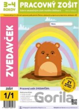 Zvedavček - Pracovný zošit 3-4 rokov