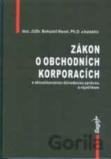 Zákon o obchodních korporacích s aktualizovanou důvodovou zprávou