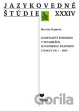 Jazykovedné štúdie XXXIV