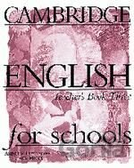 Cambridge English for Schools 3