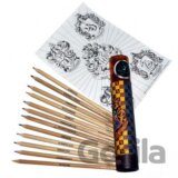 Tužky v tube s omaľovánkami Harry Potter: Set 12 kusov