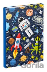Desky na školní sešity Baagl Space Game (A4)