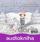Stela a 16 huskyů + Stela v zemi tučňáků