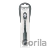 Lampička do knížky s LED úzká - šedá