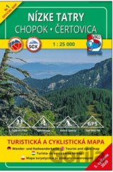 Nízke Tatry Chopok - Čertovica 1:25 000