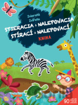 Zvieratá  - Stieracia a nalepovacia kniha / Zvířata - Stírací a nalepovací kniha