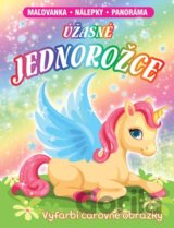 Úžasné jednorožce (Maľovanka - nálepky - panoráma)