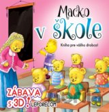 Macko v škole - zábava s 3D leporelom