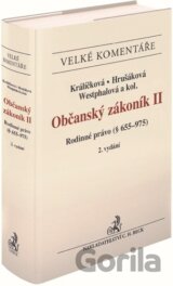 Občanský zákoník II. Rodinné právo Komentář