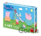 Prasátko Peppa pojď si hrát a klouzačky