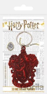 Klíčenka kovová Harry Potter - Nebelvír
