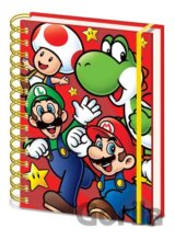 Blok A5 kroužkový: Super Mario run