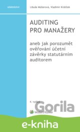 Auditing pro manažery aneb jak porozumět ověřování účetní závěrky statutárním auditorem, 4. vydání