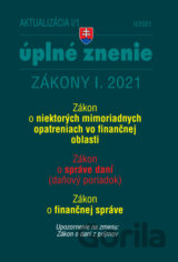 Aktualizácia 2021 I/1 - daňové a účtovné zákony