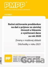 PMPP 4-5/2021 Ročné zúčtovanie preddavkov na daň z príjmov zo závislej činnosti a hlásenie o vyúčtovaní dane za rok 2020