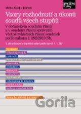 Vzory rozhodnutí a úkonů soudů všech stupňů