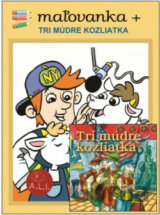 Tri múdre kozliatka (maľovanka + CD)