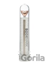 Záložka do knihy - Okrídlené srdce s kamienkom