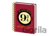 Blok A5 kroužkový Harry Potter - 9 a 3/4