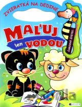 Maľuj len vodou – Zvieratká na dedine