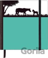 Silhouettes Horses Notebook