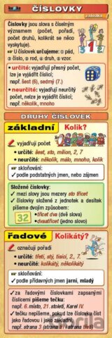 Záložka - Číslovky