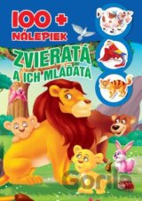 100+nálepiek - Zvieratá a ich mláďatá