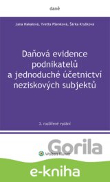 Daňová evidence podnikatelů a jednoduché účetnictví neziskových subjektů, 3. rozšířené vydání