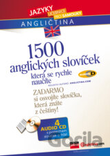 1500 anglických slovíček, která se rychle naučíte + 4 audio CD
