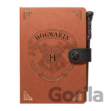 Poznámkový blok s perom Harry Potter: Erb Bradavic