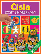 Čísla - Zošit s nálepkami