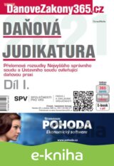 Daňová judikatura (I.)