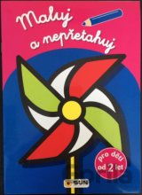 Maluj a nepřetahuj - červené od 2 let