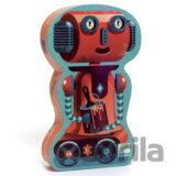 Puzzle v tvarovanej škatuli: Robot Bob