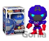 Funko POP Marvel: Marvel Mech- Captain America (exklusive special edition GITD)