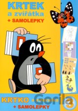 Krtek a zvířátka + samolepky / Krtko a zvieratká + samolepky