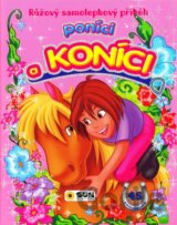 Růžový samolepkový příběh - Poníci a koníci