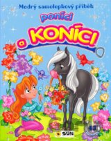 Modrý samolepkový příběh - Poníci a koníci