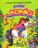 Zelený samolepkový příběh - Poníci a koníci
