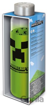 Skleněná láhev s návlekem - Minecraft 585 ml