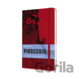 Moleskine - zápisník Pinocchio - Mangiafoco (červený)