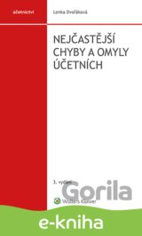Nejčastější chyby a omyly účetních