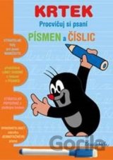 Krtek Procvičuj si psaní písmen a číslic 1