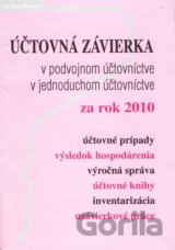 Účtovná závierka za rok 2010